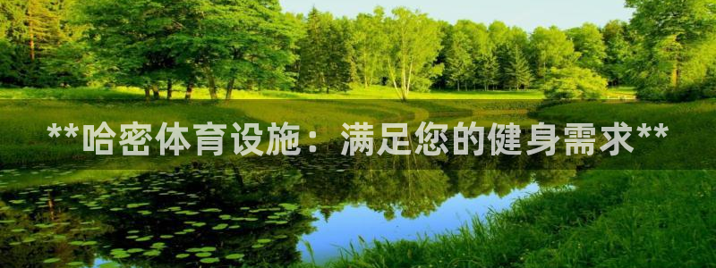 意昂平台体育：**哈密体育设施：满足您的健身需求**